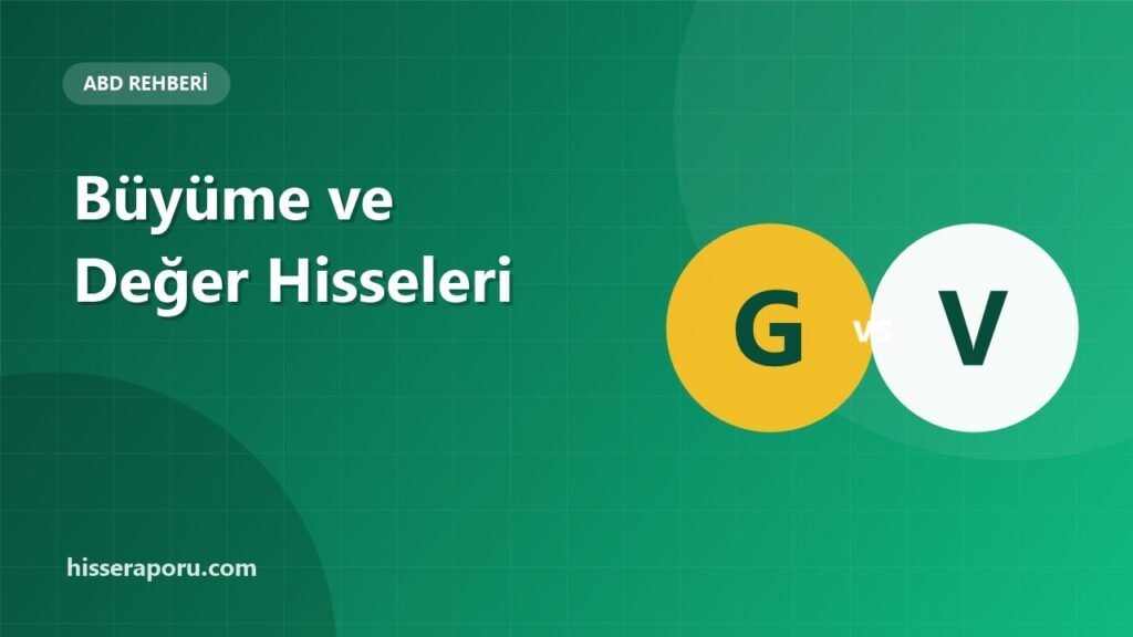 Büyüme Hisseleri ve Değer Hisseleri Arasındaki Fark - hisseraporu.com görseli